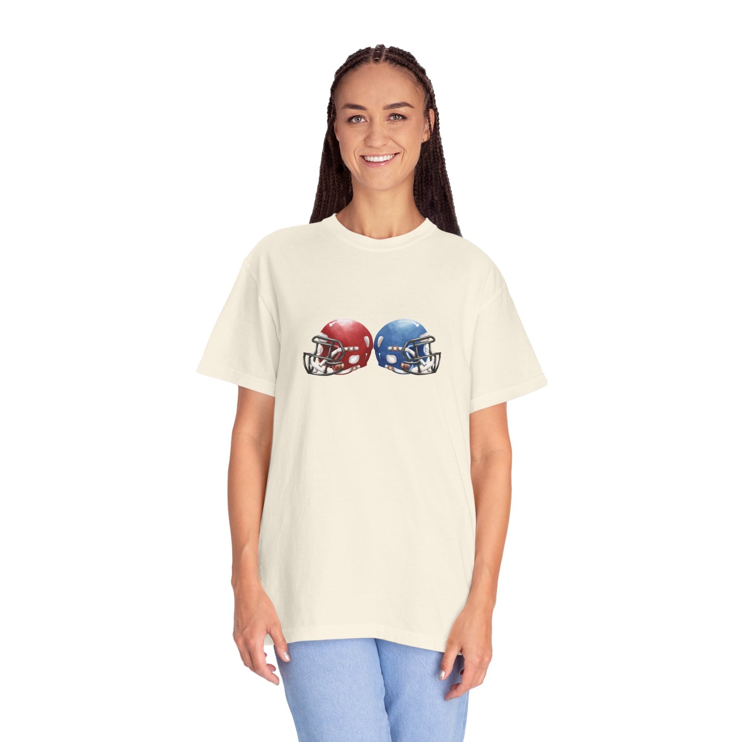 Unisex Football Rivalry T-Shirt - Perfect Gift for Game Day, Sports Fans, Tailgating, Football Season, Team Spirit Gear