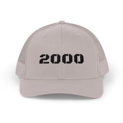 2000 Vintage Snapback Trucker Cap, Retro Baseball Hat, Birthday Gift, Stylish Outdoors Hat, 90s Nostalgia Cap - TRV
