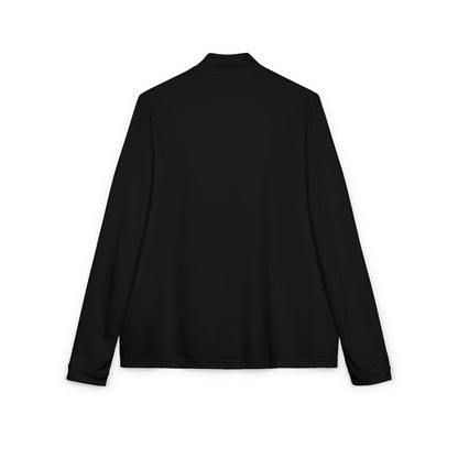 Adidas® Embroidered Quarter-Zip Pullover - Stylish Performance Layer With Love Gesture