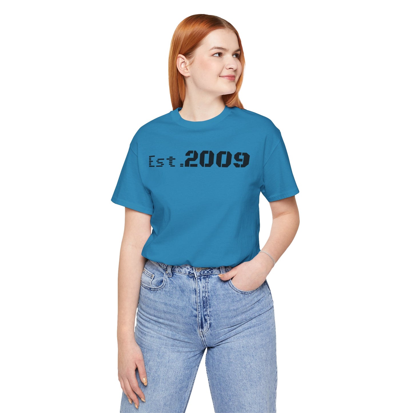 Established 2009 Unisex Tee - Casual Wear, Birthday Gift, Graduation Outfit, Anniversary Shirt, Personalized Fashion - TRV