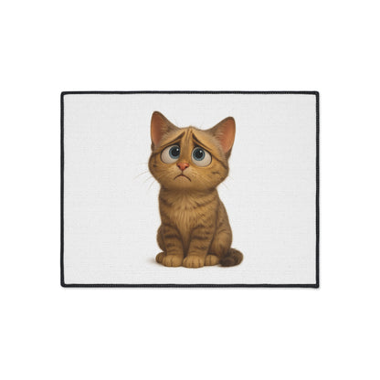 Cute Cat Heavy Duty Floor Mat, Cat Lover Home Decor, Durable Entrance Rug, Cozy Cat Themed Welcome Mat, Pet Friendly Doormat, Fun Gift [...] - TRV