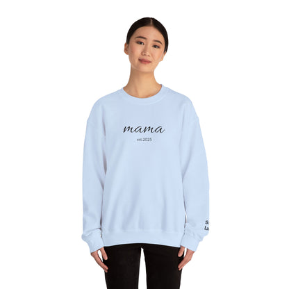 mama sweatshirt | simple script mom pullover - TRV