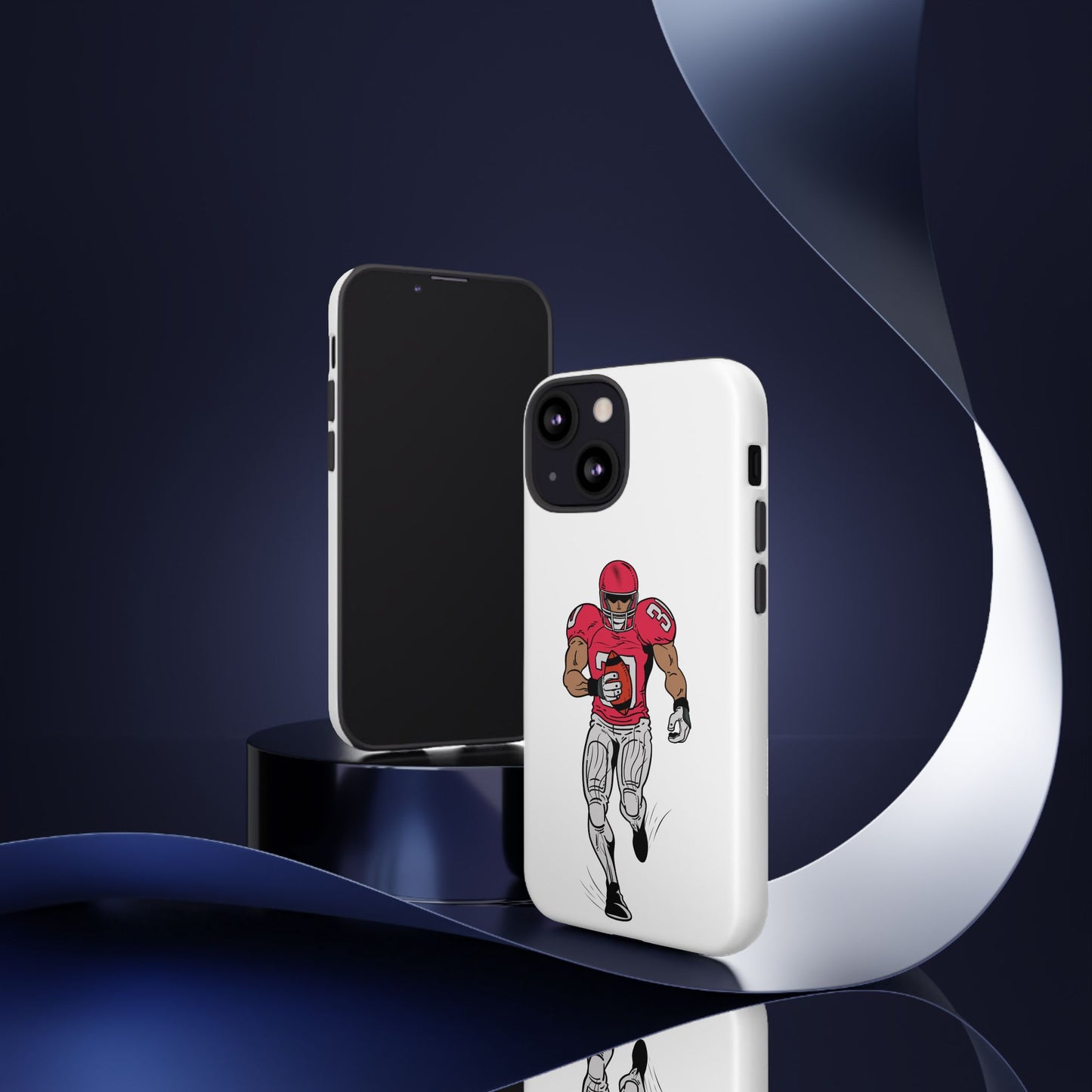 Football Player Tough Case, Sports Phone Cover, Athlete Gift, Tough Phone Case, Fall Sports, Football Lover's Accessory - TRV