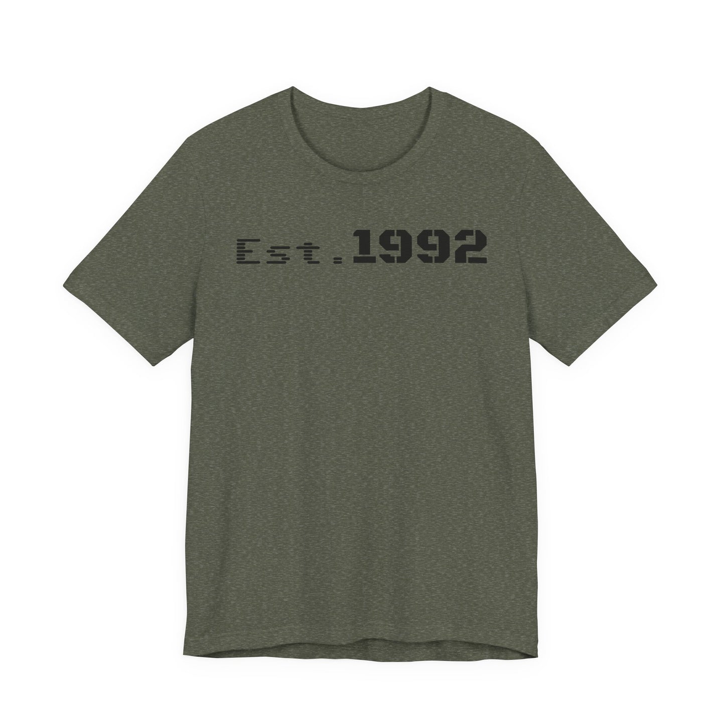 Est. 1992 Unisex Jersey Tee - Retro Birthday Gift, Casual Wear, Cool Vintage T-Shirt, Gift for Him, Gift for Her - TRV