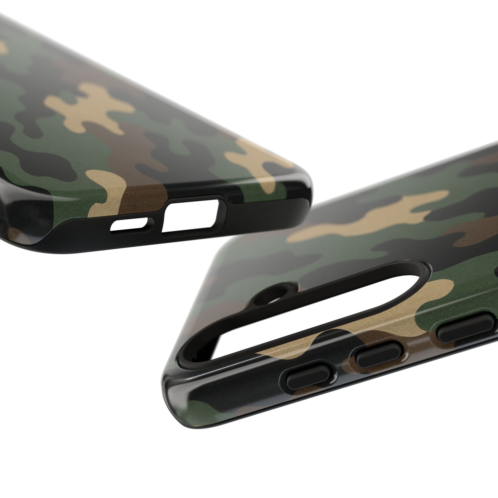 Camouflage Phone Case, Tough Cases, Military Style, Unique Phone Accessories, Gift for Him, Durable Phone Cover - TRV