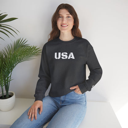 Cozy USA Unisex Crewneck Sweatshirt | Perfect Layering Piece for Every Season | Great Gift for Him/Her | Trendy Style for Casual Outings