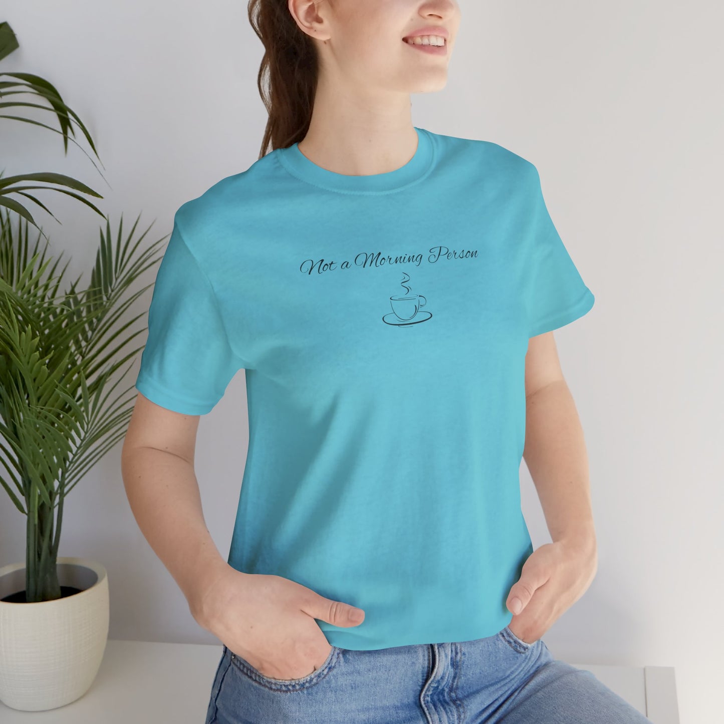 Casual Graphic Tee for Everyday Comfort, Unisex Jersey Tee with Inspirational Quote, Gift for Friends, Birthday Gift, Motivational Tee