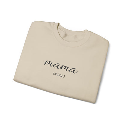 mama sweatshirt | simple script mom pullover - TRV