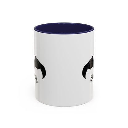Bloodthirsty Bat Coffee Mug - Unique Halloween and Gothic Accents