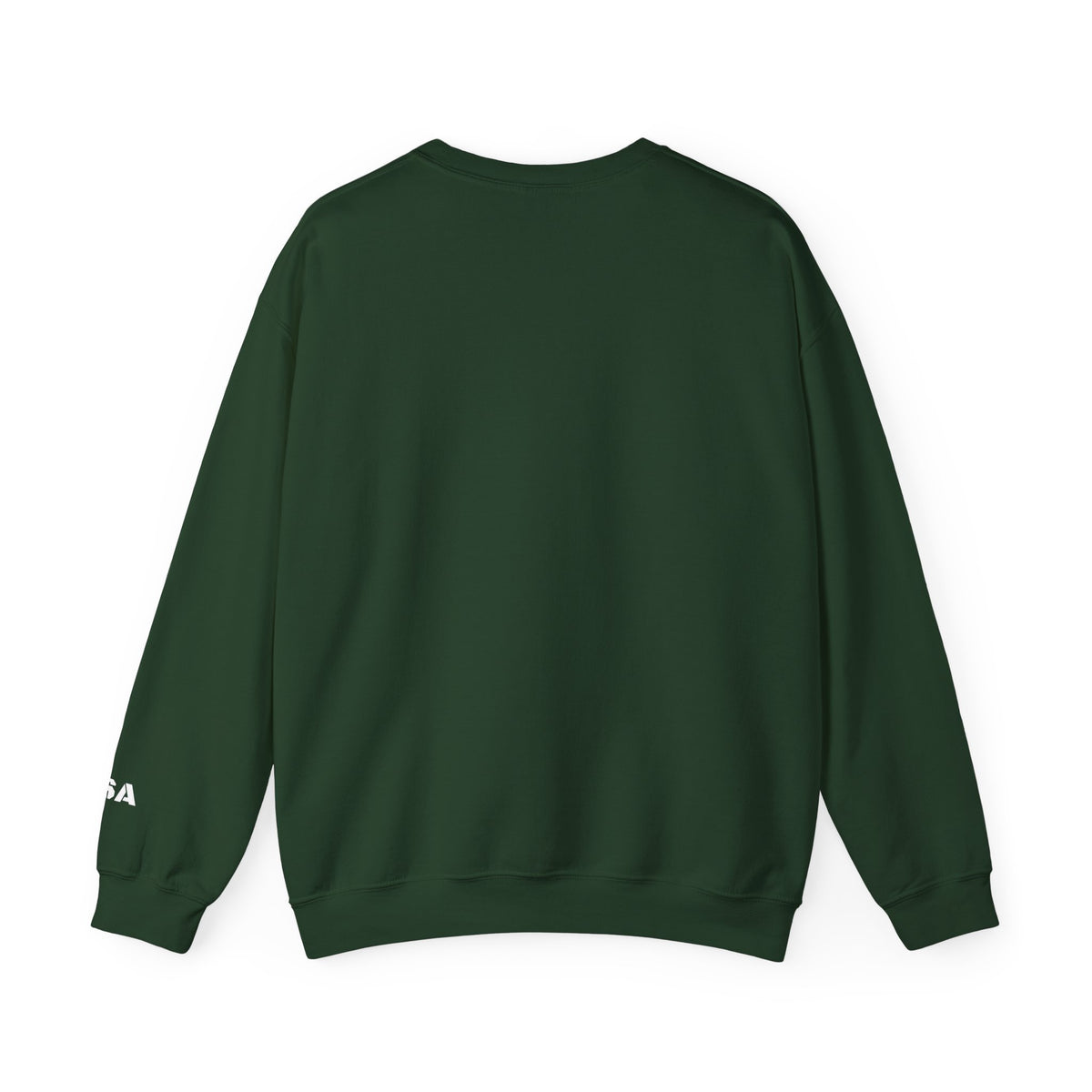 Printify USA crewneck sweatshirt featuring patriotic design, cozy fit, perfect for casual wear and seasonal gift-giving.