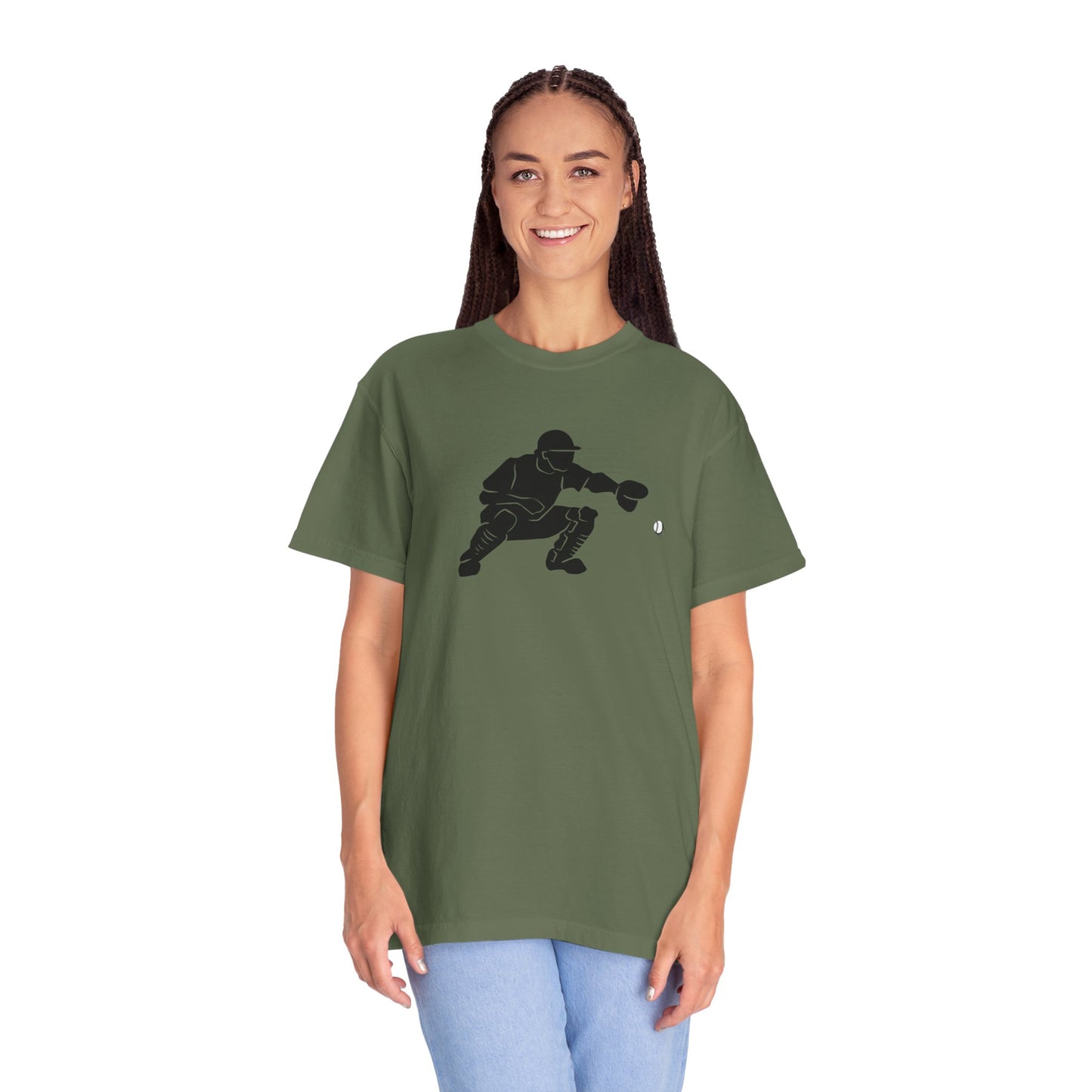 Stylish Unisex Baseball Catcher T-Shirt with Catcher Design, Sports Tee, Baseball Fan Gift, Athletic Apparel, Gift for Him/Her - TRV