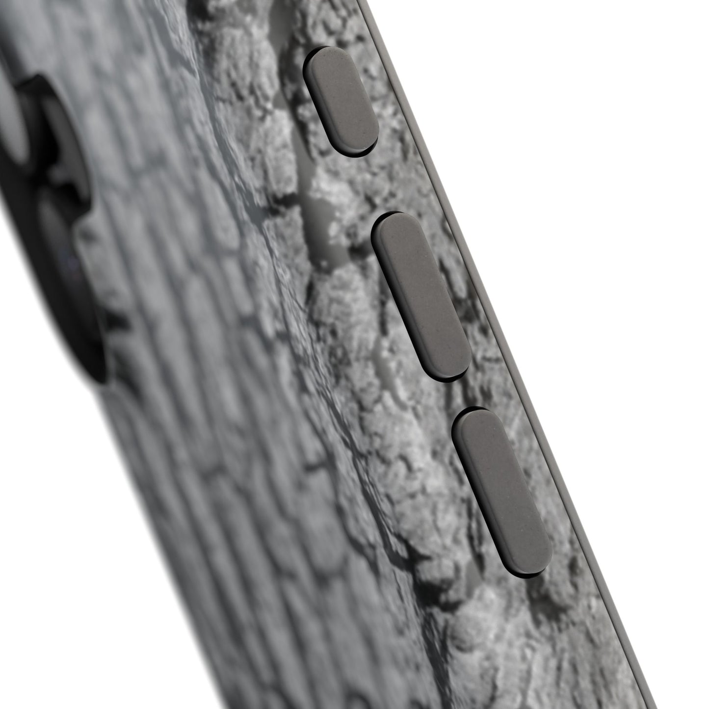 Bark Texture Magnetic Impact Phone Case