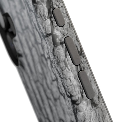 Bark Texture Magnetic Impact Phone Case