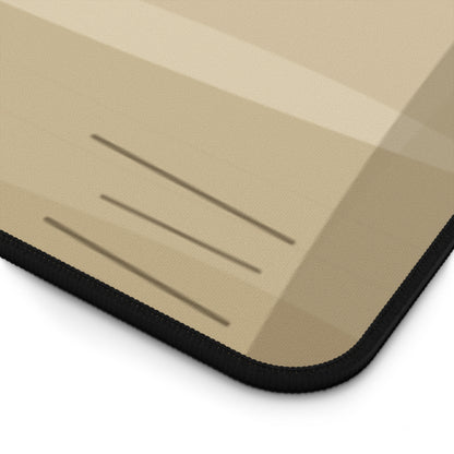 Vintage Wood Grain Desk Mat | Beige Rustic Mouse Pad - TRV