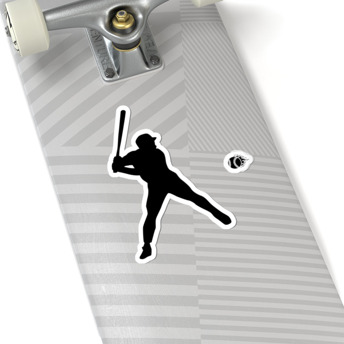 Baseball Kiss-Cut Stickers, Sports Decals, Laptop Stickers, Team Spirit Decor, Fun Gift for Athletes - TRV
