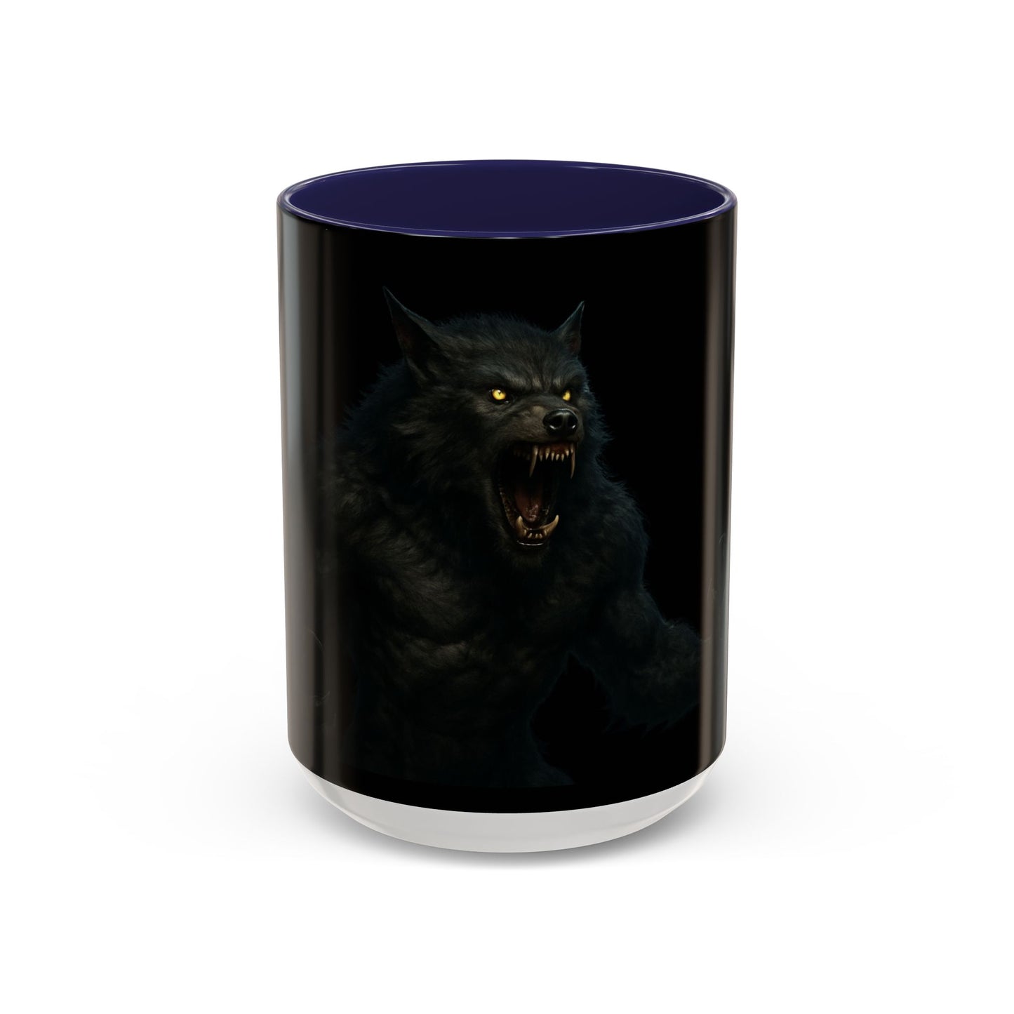 Howling Werewolf Coffee Mug - Perfect Gift for Horror Lovers, Wolf Enthusiasts, Halloween Decor, Unique Drinkware, Gothic Homeware - TRV