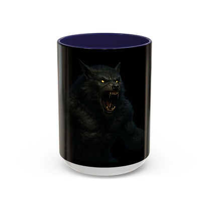 Howling Werewolf Coffee Mug - Perfect Gift for Horror Lovers, Wolf Enthusiasts, Halloween Decor, Unique Drinkware, Gothic Homeware - TRV