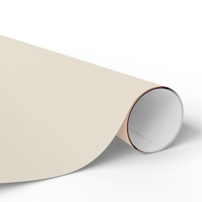 Neutral Ombre Gradient Wrapping Paper Roll — Minimal Beige to Brown Gift Wrap for Weddings, Birthdays & Everyday