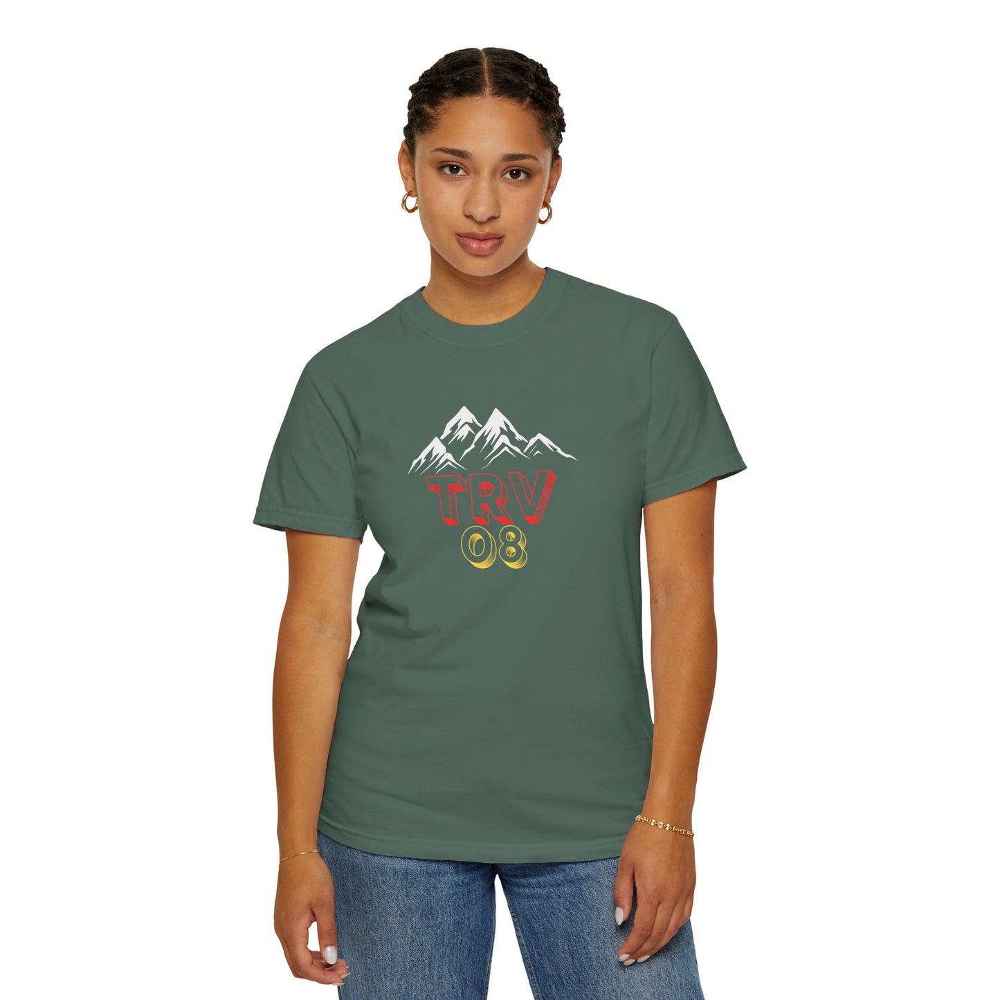 TRV08 Logo Tee | Unisex Garment-Dyed T-Shirt