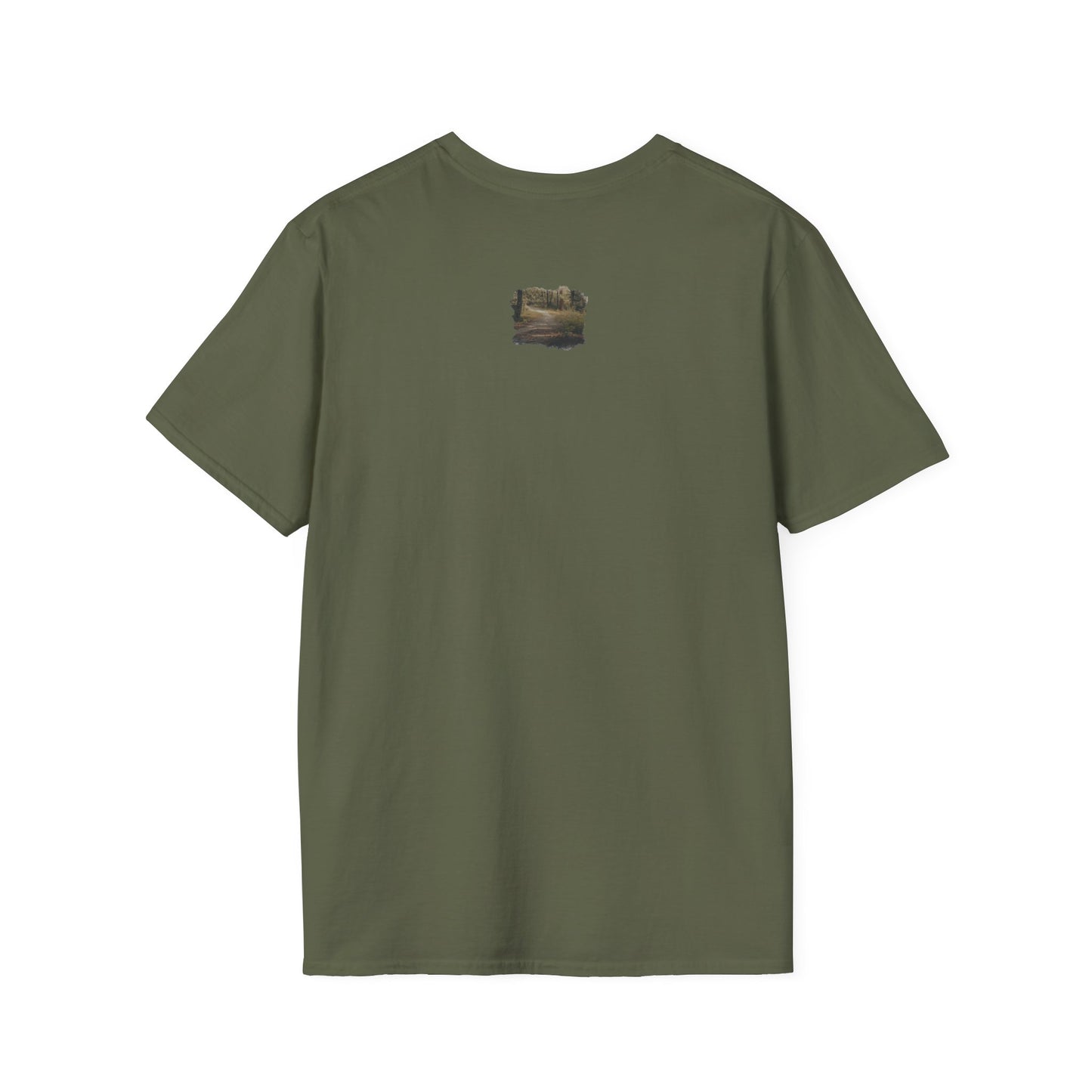 Nature-Inspired Unisex Softstyle T-Shirt, Eco-Friendly Fashion, Outdoor Lover Tee, Gift for Nature Enthusiasts, Casual Everyday Wear