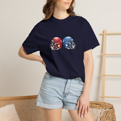 Unisex Football Rivalry T-Shirt - Perfect Gift for Game Day, Sports Fans, Tailgating, Football Season, Team Spirit Gear