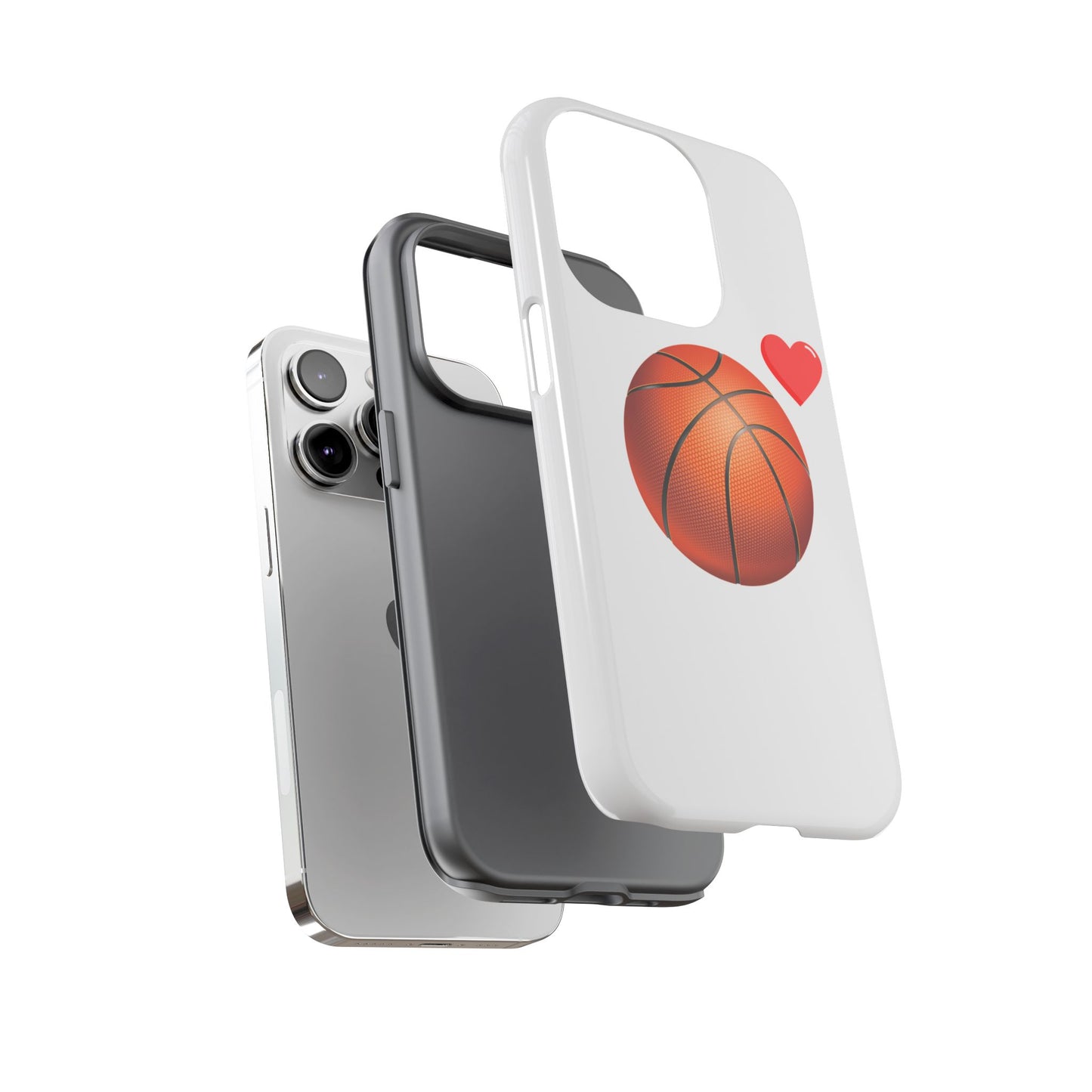 Basketball Phone Case, Love Basketball Case, Sports Gift, Athletic Style, Unique Phone Cover - TRV