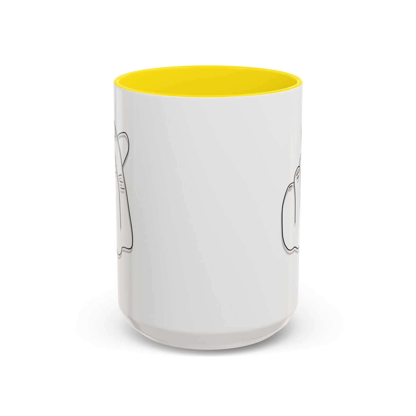 K-Pop Accent Mug - Love Gesture Design (11oz, 15oz), Korean Pop Coffee Cup, K-Pop Lover Gift, Cute Drinkware, Unique Mug