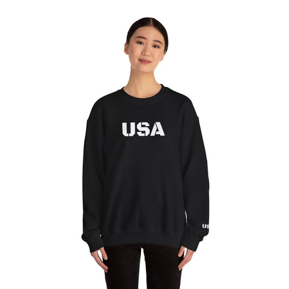 Cozy USA Unisex Crewneck Sweatshirt | Perfect Layering Piece for Every Season | Great Gift for Him/Her | Trendy Style for Casual Outings