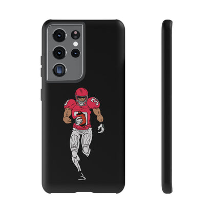 Tough Cases for Football Lovers, Personalized Sports Phone Case, Athletic Gift, Back to School, Custom Phone Cover - TRV