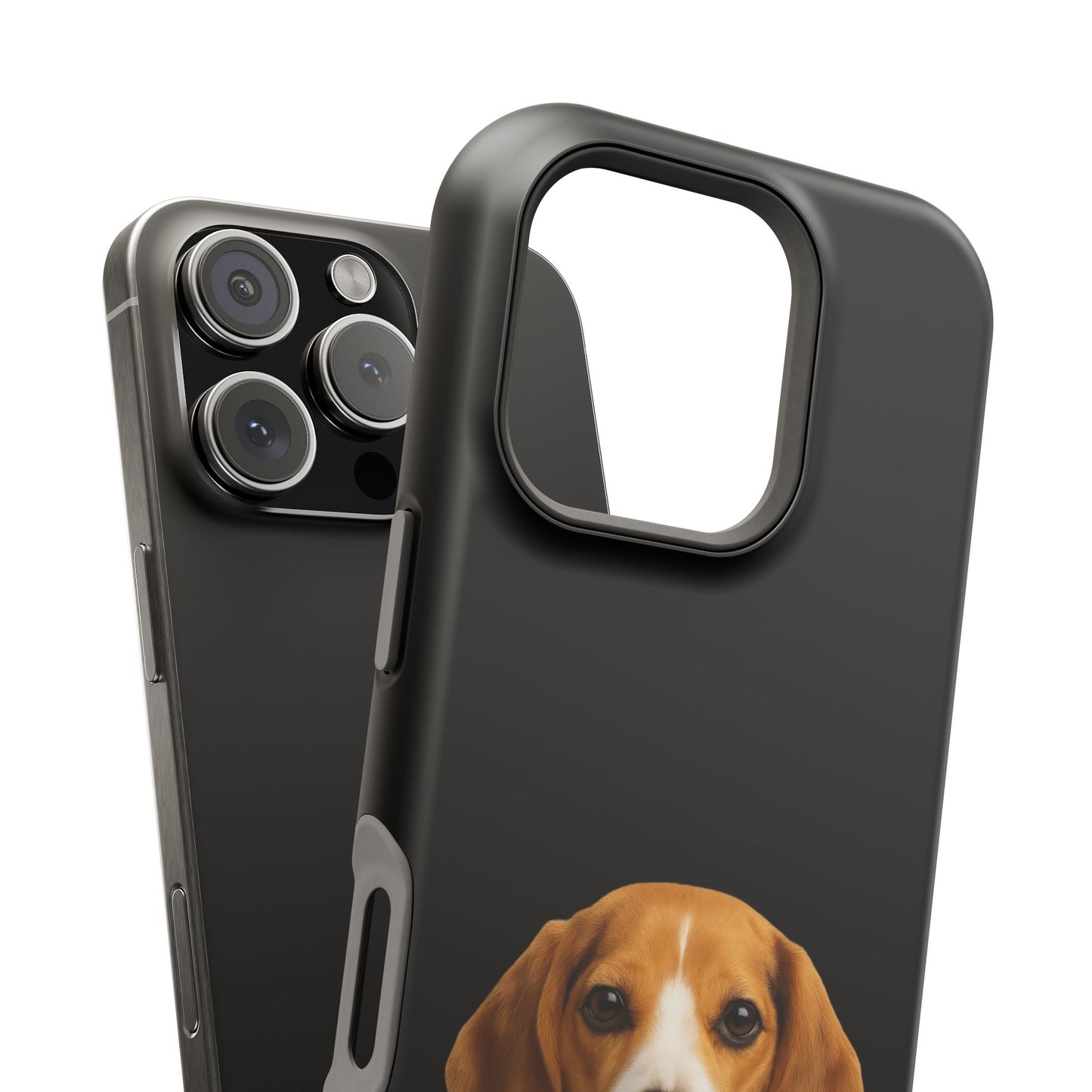 Beagle Photo Magnetic Impact Phone Case — Shockproof, Slim Protective Cover