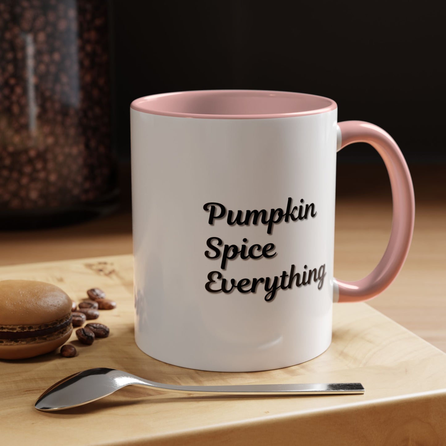 Pumpkin Spice Everything Accent Coffee Mug — Fall Seasonal 11/15oz