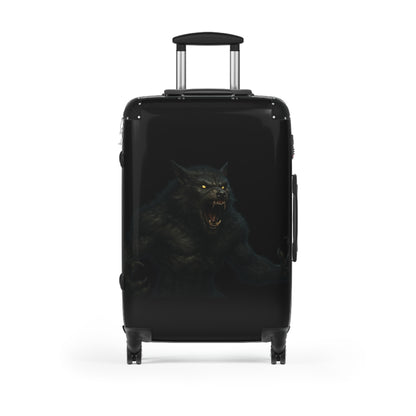 Werewolf Travel Suitcase – Dark Howl Luggage for Gothic & Horror Fans