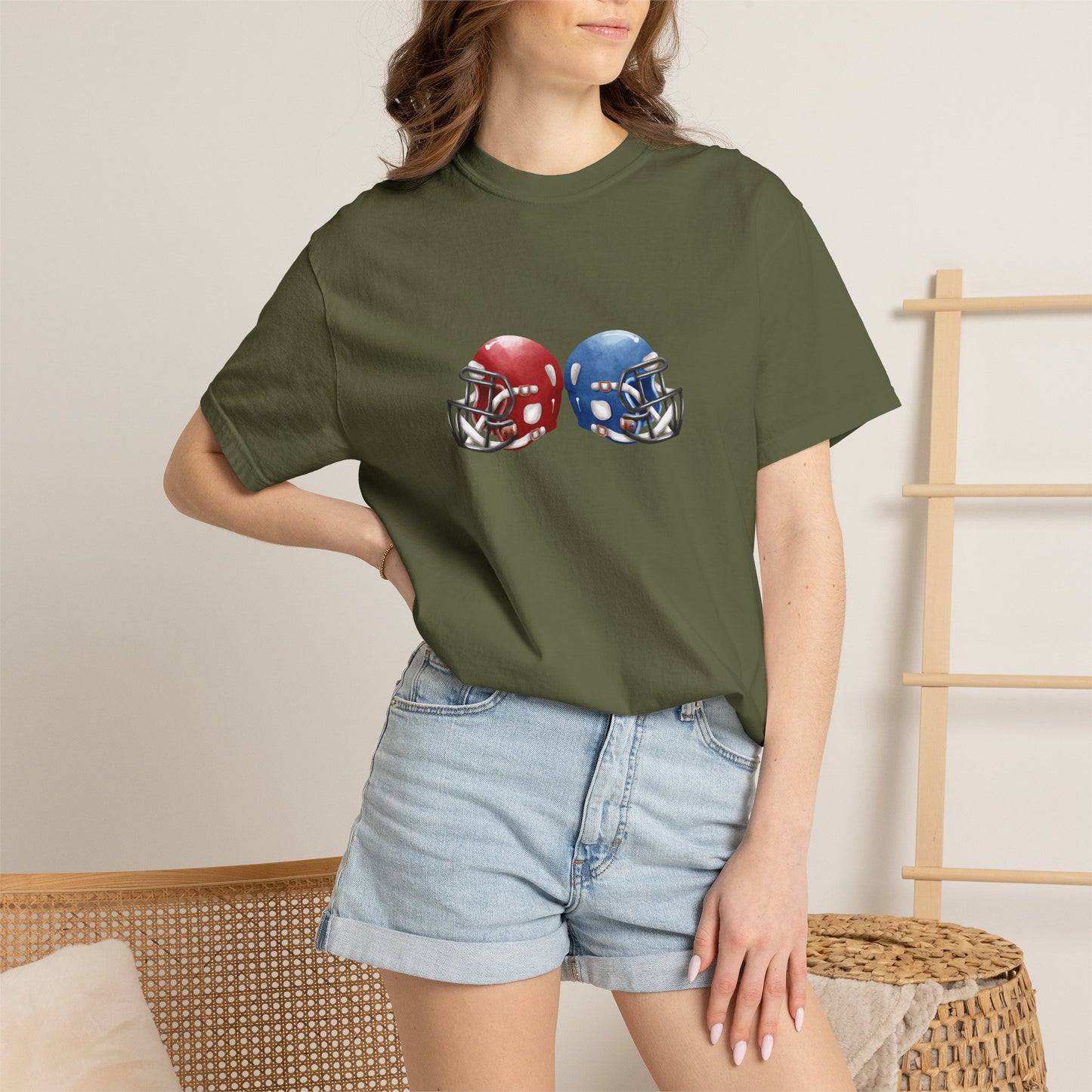 Unisex Football Rivalry T-Shirt - Perfect Gift for Game Day, Sports Fans, Tailgating, Football Season, Team Spirit Gear