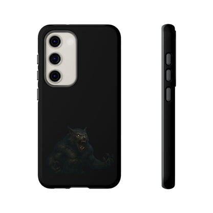 Werewolf Phone Case, dark monster graphic tough protective case - view 24