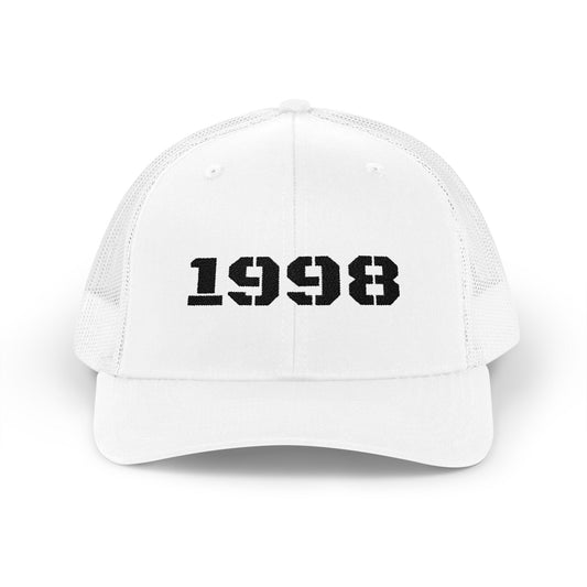 1998 Snapback Trucker Cap, Vintage Birthday Hat, Retro Fashion Accessory, Gift for Him or Her, Casual Style, Summer Essential - TRV