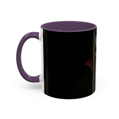 Gothic Dracula Vampire Accent Coffee Mug | Spooky Halloween Gift, Unique Home Decor, Collector's Mug, Coffee Lover's Gift - TRV