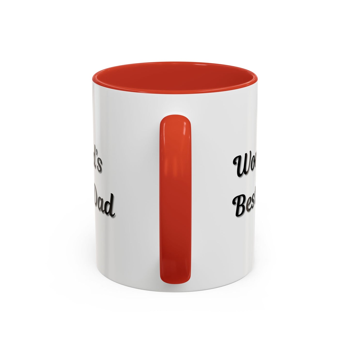 Father's Day Accent Mug, Best Dad Coffee Cup, Father's Day Gift, Novelty Mug, Ceramic Mug, Father's Day Present