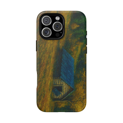 Artistic Phone Case by Tough Cases, Nature-Inspired Phone Protection, Unique Gift for Nature Lovers, Stylish Accessory, Fall Aesthetic - TRV