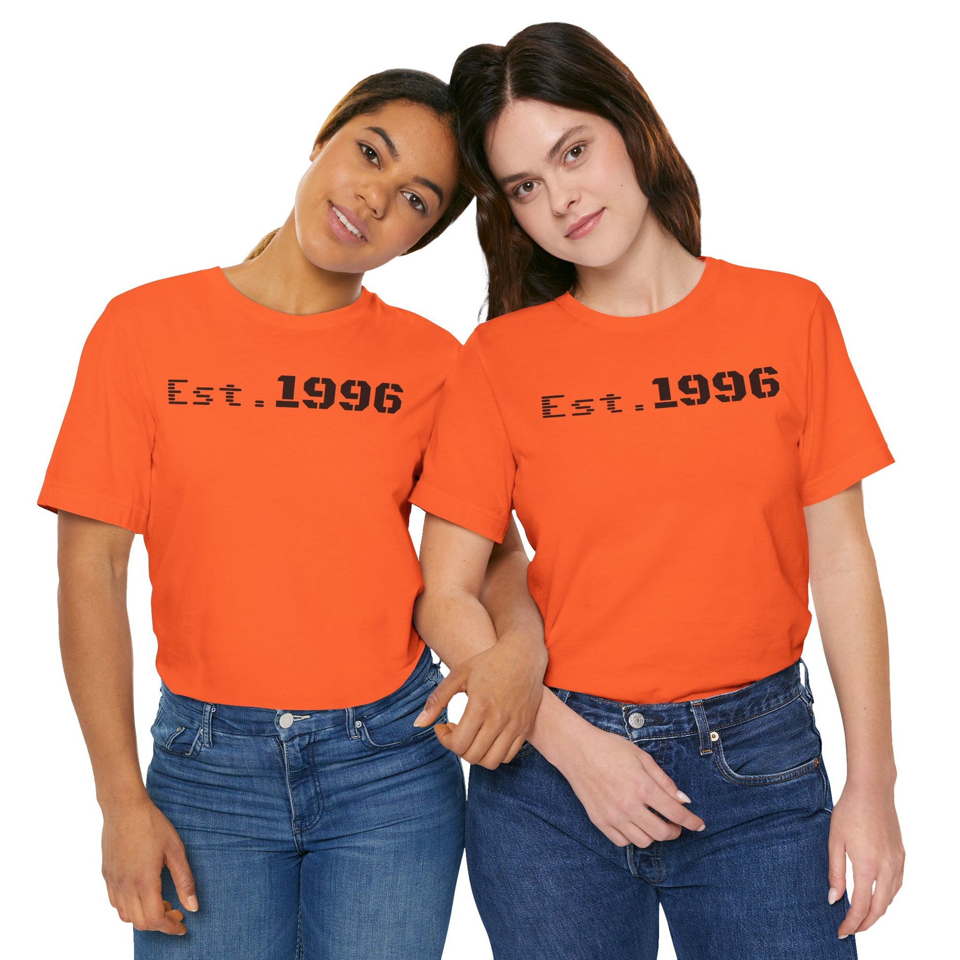 Established 1996 Unisex T-Shirt, Vintage Year Tee, Birth Year Gift, Casual Fashion, Personalized Graphic Tee - TRV