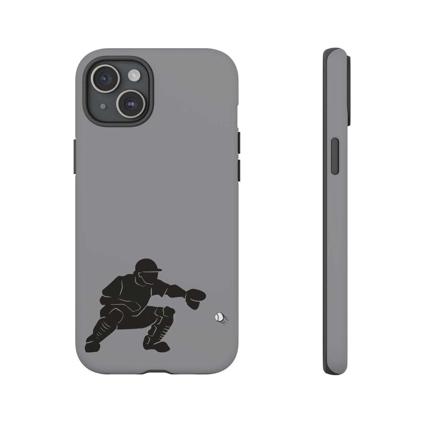Baseball Catcher Phone Case - Tough Cases, Sports Phone Cover, Great for Athletes, Perfect Gift for Baseball Lovers, Unique Cell Phone Design - TRV