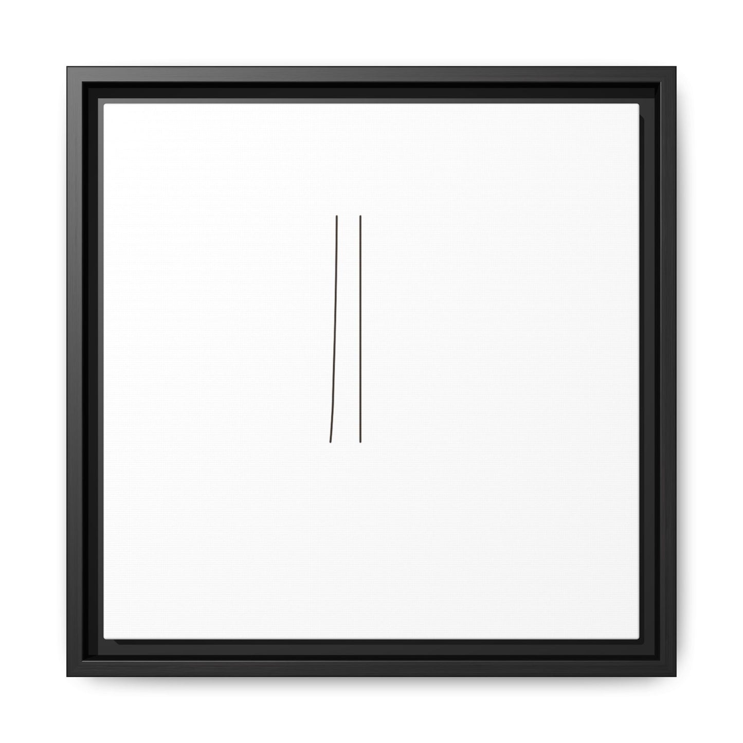 Minimal Line Art | Matte Canvas Framed