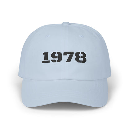 Vintage 1978 Dad Cap, Classic Cap for Fathers, Gift for Dad, Father's Day, Casual Style, Adjustable Hat - TRV