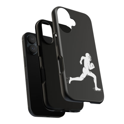 Football Player Phone Case, Tough Cases, Sports Phone Cover, Gift for Athletes, iPhone & Samsung Accessories, Running Player Design - TRV