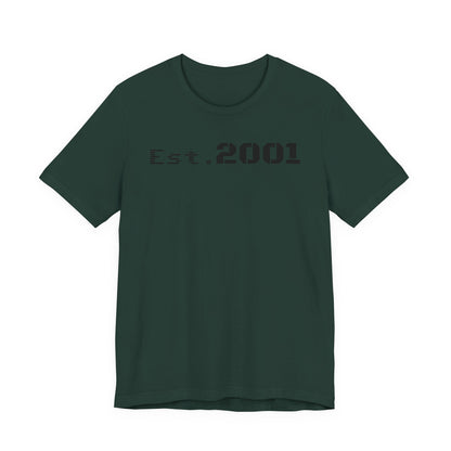 Est. 2001 Unisex Tee - Timeless Casual Wear, Birthday Gift, Nostalgic Fashion, Everyday Comfort, Trendy Streetwear