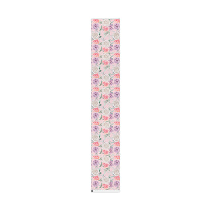 Floral Pink Wrapping Paper Roll — Pastel Peony Gift Wrap for Mother's Day & Birthdays