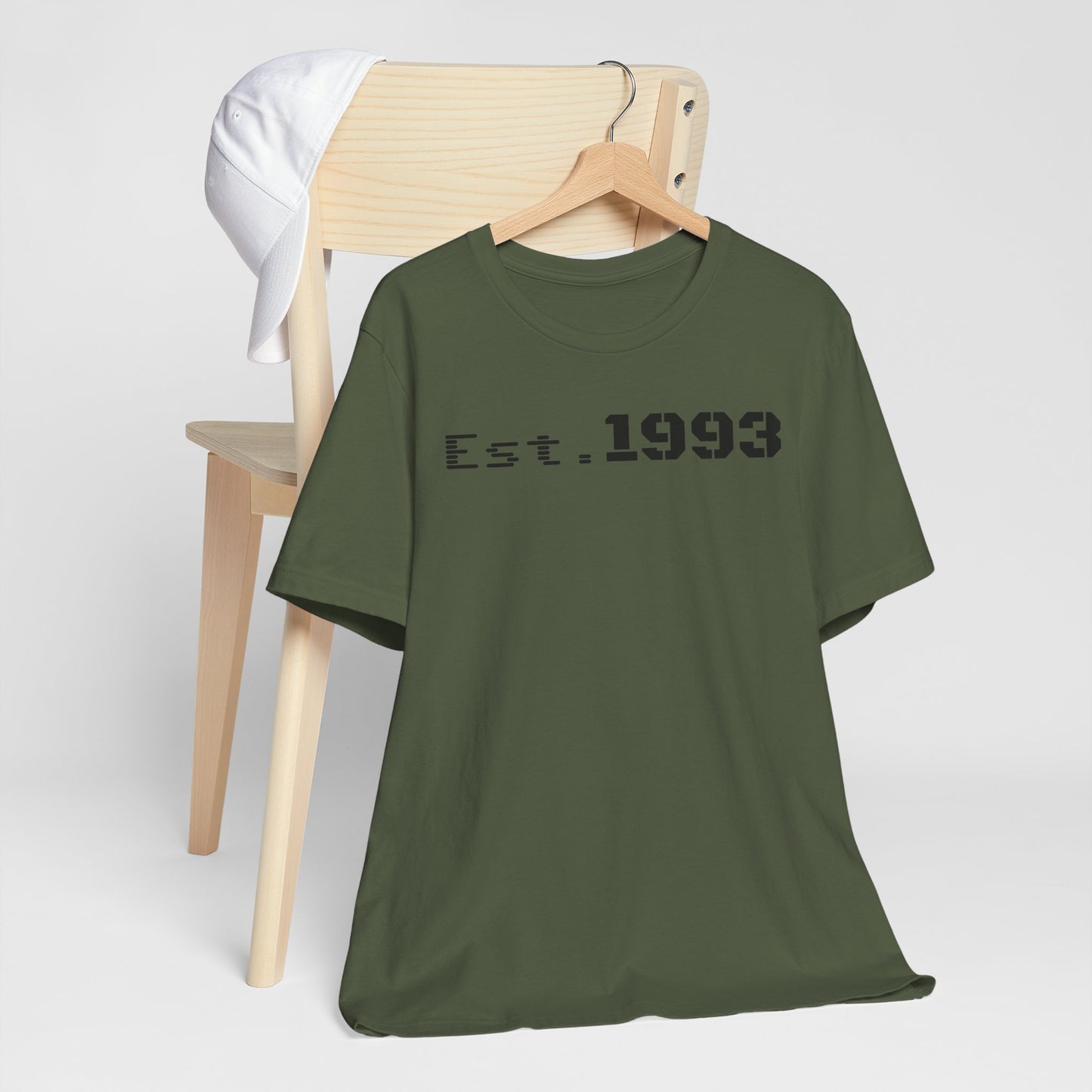 Est. 1993 Unisex Short Sleeve Tee - Perfect for Birthdays, Nostalgia, Casual Wear, Gifts, and Celebrations - TRV