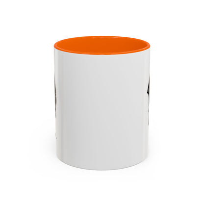 Black Dripping Lips Accent Coffee Mug with Bite Graphic, 11oz or 15oz, featuring bold lip design on ceramic mug.