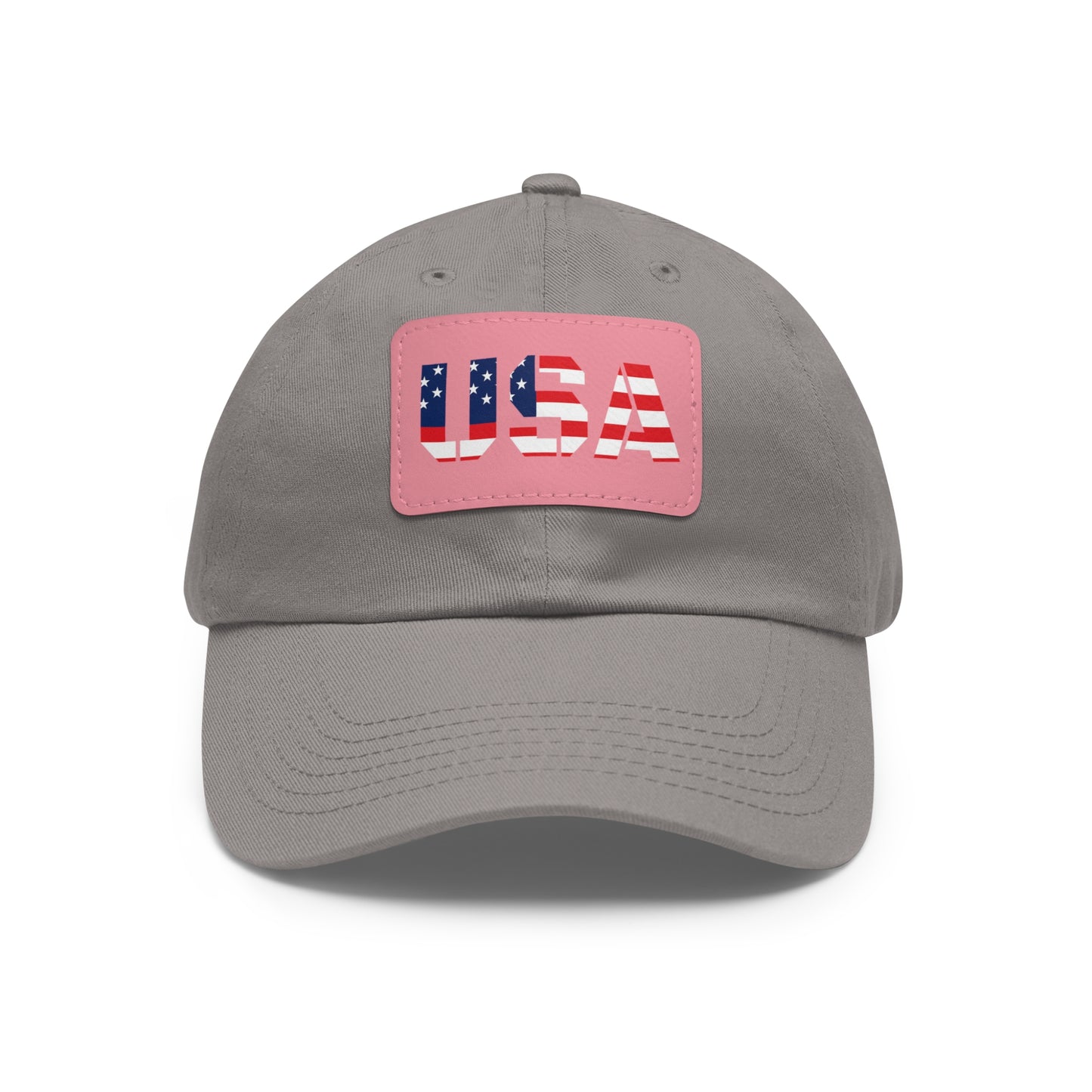 Dad Hat with USA Leather Patch - TRV