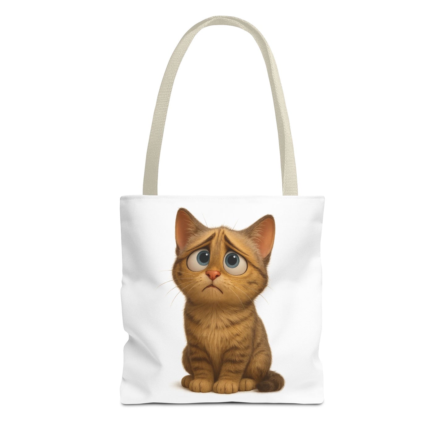 Cute Cat Tote Bag, Animal Lover Gift, Shopping Tote, Reusable Bag, Cute Merchandise, Eco-Friendly Gift - TRV