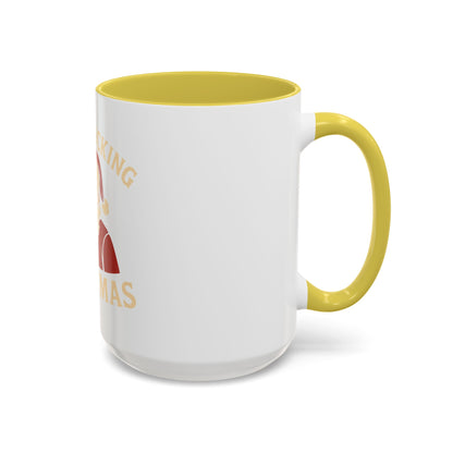 Merry Fucking Christmas Mug — Funny Santa Middle Finger Coffee Cup (11oz & 15oz)